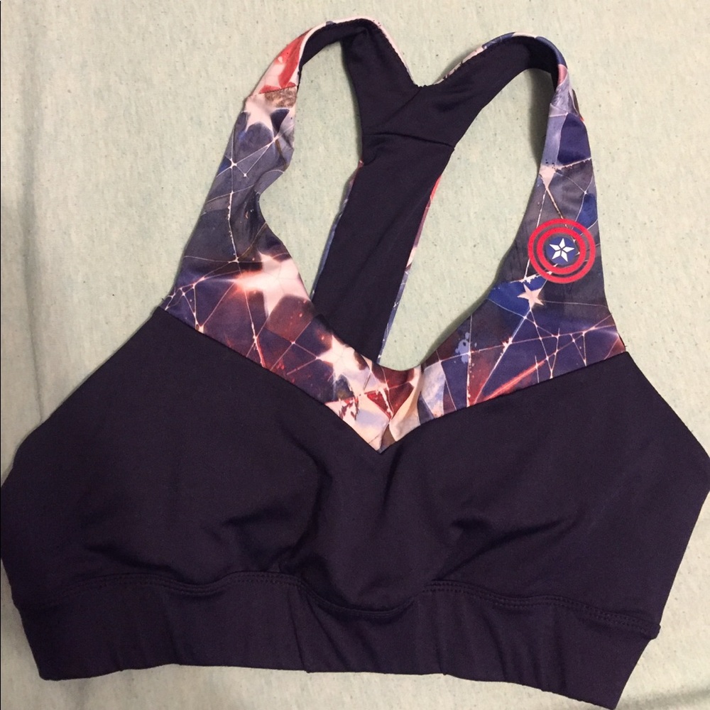 Large Marvel Sports Bra